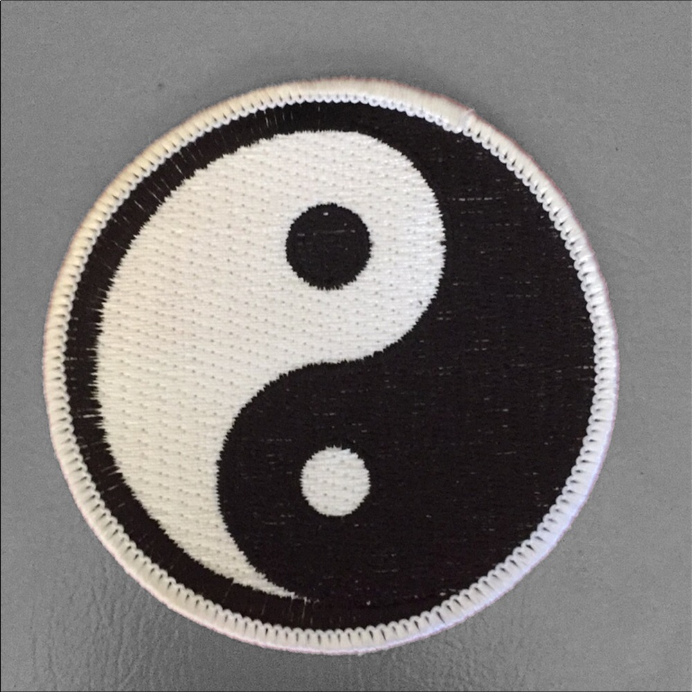 Vintage Yin and Yang Patch